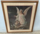 Framed Angel Print