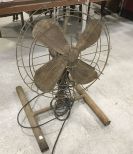 Old Rustic Floor Fan