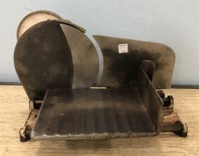 Old Vintage Meat Slicer