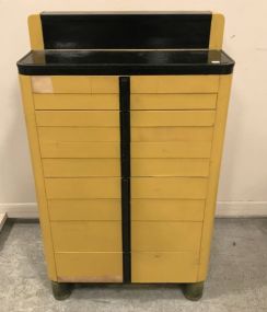 Unique Art Deco Dental Cabinet by American Cabinet Company