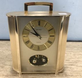 Seiko Brass Carriage Clock