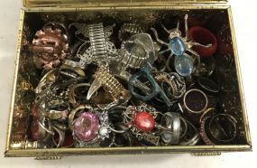 Collection of Appx. 100 Costume Rings
