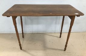 Paris Mfg. Fold out Primitive Style Occasional Table
