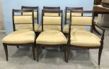 Six Sheraton Style Dinning Chairs