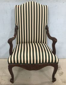 Reproduction French Style Arm Side Chair