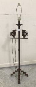 Southwest Style Iron Floor Lamp