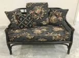 Vintage Bamboo Style Settee