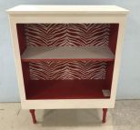 Painted White Bookcase