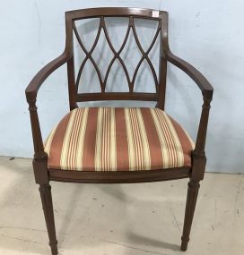 Reproduction Sheraton Style Arm Chair
