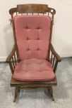 Nichols & Stone Co. Maple Windsor Style Rocker