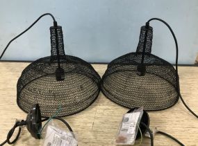 MidWest CBK Wire Mesh Hanging Light Fixture