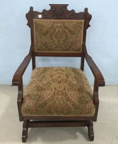 Victorian Style Platform Rocker