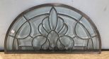 Leaded Beveled Glass Top Light Panel