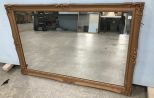 Large Gold Gilt Framed Wall Mirror