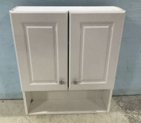 Modern White Bathroom Wall Cabinet