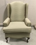 Upholstered Queen Anne Arm Chair