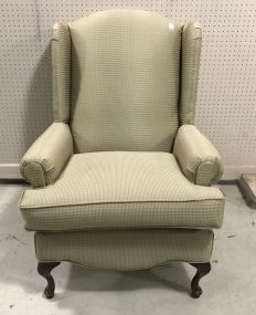 Upholstered Queen Anne Arm Chair