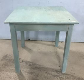 Small Painted Kitchen Square Table