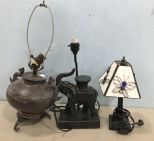 Group of Decorative Modern Lamps