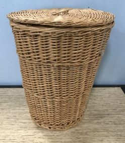 Modern Woven Basket Hamper