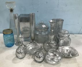 Group of Silver Glassware