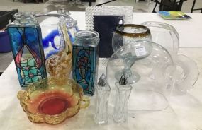 Group of Glassware Decor