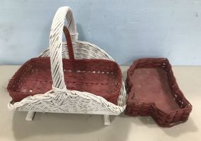 Three Woven Baskets