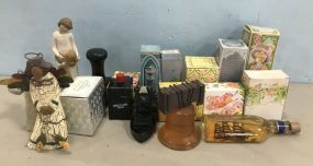 Collection of Cologne and Avon Bottles