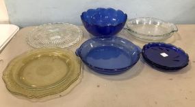 Multi Color Serving Plates and Platters