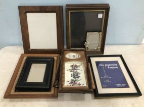 12 Assorted Picture Frames
