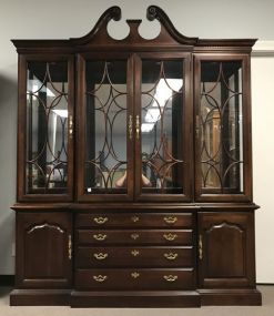 Thomasville Break Front China Cabinet