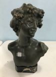 J. Lambeaux Metal Bust