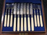 Vintage Bread & Butter Knife Set