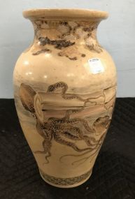 Japanese Octopus Oriental Vase