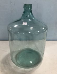 Large Glass Wine/Coin Jug