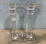 Bohemia Crystal Candle Holders