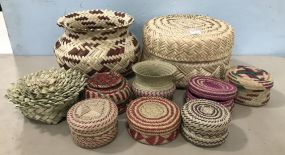 Tarahumara American Indian Baskets