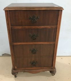 Vintage Chippendale Lift Top Commode