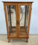 Modern Two Door Curio Cabinet