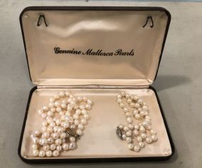 Two Mallorca Pearl Necklaces
