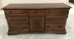 Broyhill Modern Cherry Triple Dresser