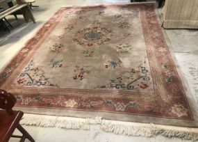 Large Chinese High Pile Area Rug