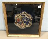 Framed Needlework Tapestry 