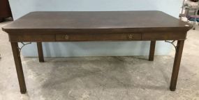 Large Chippendale Style Writing Desk