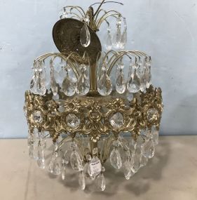 Ornate Gold Color Chandelier Light Fixture