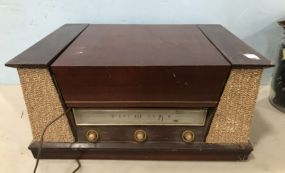 Silvertone Syntronic Record Player Cabinet