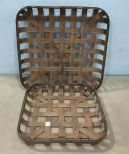 Reproduction Tobacco Woven Baskets
