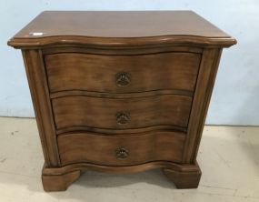 Modern Three Drawer Nightstand