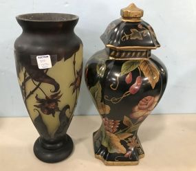Two Modern Decorative Vases