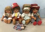 Group of Collectible Dolls